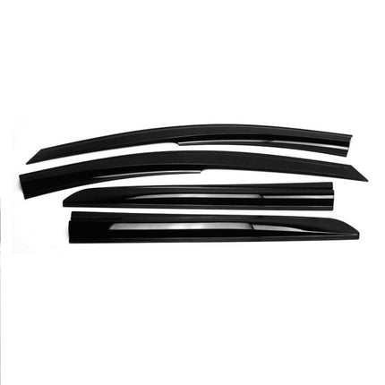 4x Windabweiser Regenabweiser für Hyundai Bayon 2021-2026 Acryl Dunkel