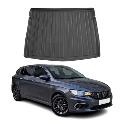 Kofferraumwanne Laderaumwanne für Fiat Tipo 2015-2026 Schrägheck Gummi TPE