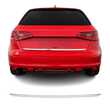 Kofferraumleiste Heckleiste für Audi A3 8V Sportback 2012-2020 Edelstahl Chrom