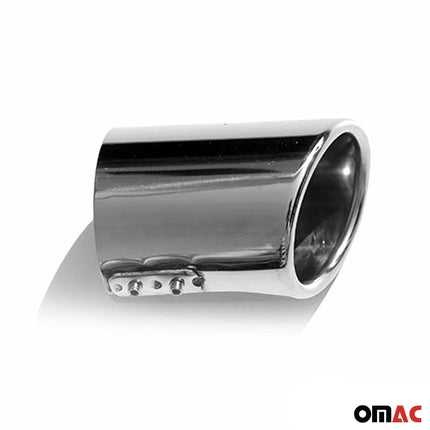 Auspuffblende Endrohr für Mercedes CLS 2004-2026 Edelstahl Chrom 60mm 1tlg