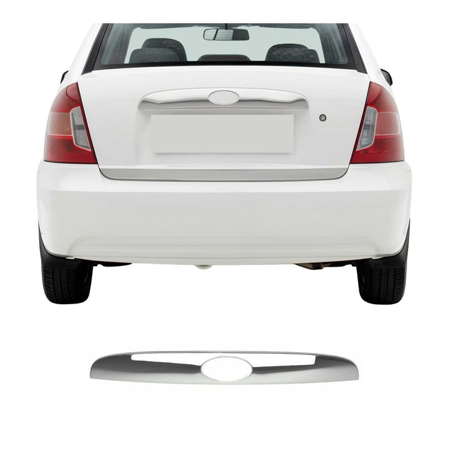 Heckklappe Kofferraumöffner Griff für Hyundai Accent Edelstahl Chrom 8tlg