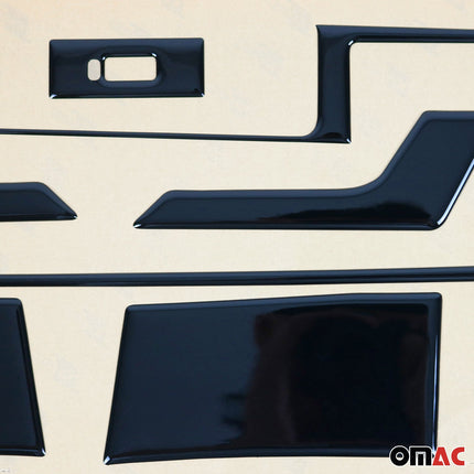 Innenraum Dekor Cockpit für Opel Zafira 1998-2005 Piano Schwarz Optik 21tlg
