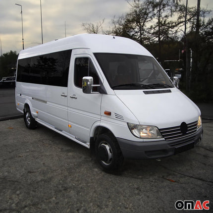 Spiegelkappen Spiegelabdeckung für Mercedes Sprinter W901 1995-2006 Chrom ABS