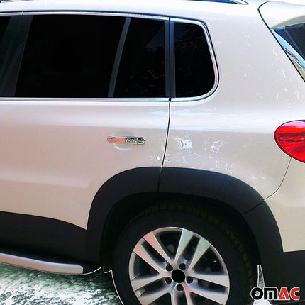 Spiegelkappen & Türgriffblenden Satz für Skoda Yeti 2009-2017 Edelstahl Chrom