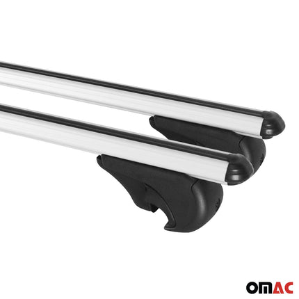 Dachträger Grundtäger für Toyota RAV4 XA40 2012-2015 75kg Alu Silber 2 tlg