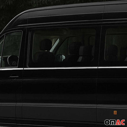 Fensterleisten Zierleisten für VW Crafter 2017-2026 L2 Radstand Edelstahl 8tlg