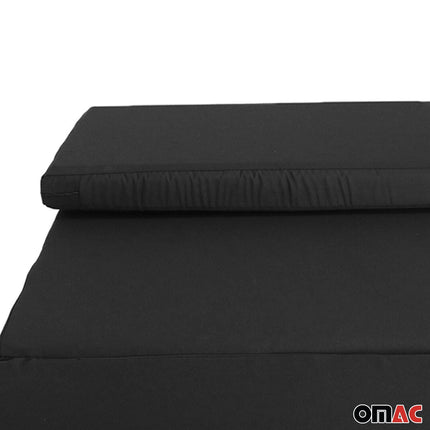 Camper Bett Fahrerhausbett Matratze für Fiat Ducato 1993-2006 Polyester Schwarz