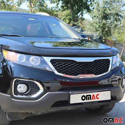 Motorhaube Deflektor Steinschlagschutz für Kia Sorento 2009-2014 Kunststoff 1x