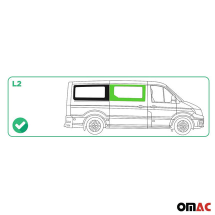 Seitenfenster Auto Fenster für VW Crafter 2017-2026 Schiebetür Rechts L2