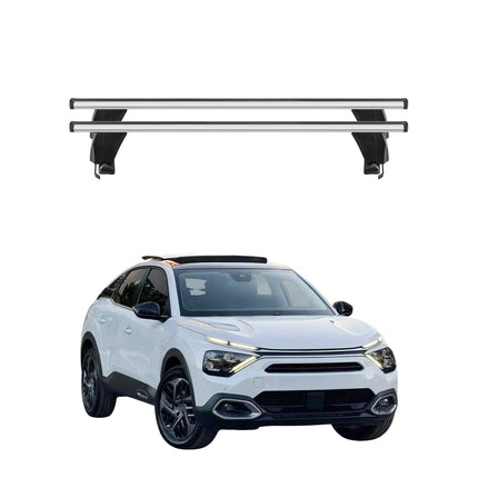 Menabo Dachträger Grundtäger für Citroen C4 2021-2026 50kg Alu Silber 2 tlg