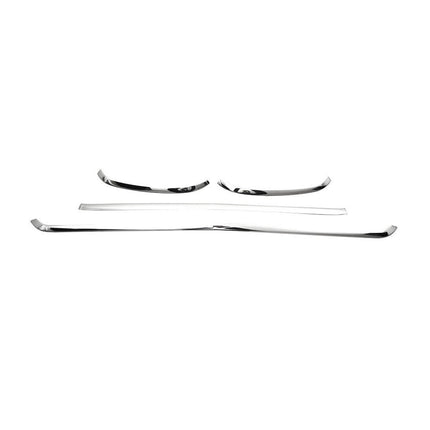 Kühlergrill Leiste Grillleisten für Mercedes Sprinter 907 910 2018-2026 Chrom 4x
