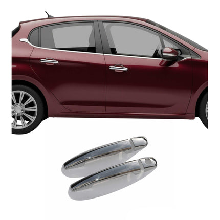 Türgriff Blende Türgriffkappen für Peugeot Expert 2007-2016 2-Tür Edelstahl 4x