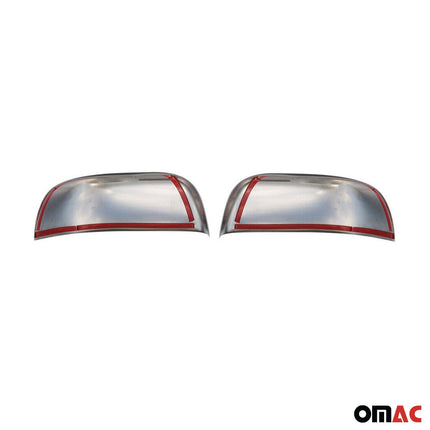 Spiegelkappen Spiegelabdeckung für Nissan Micra 2010-2017 Edelstahl Chrom 2tlg