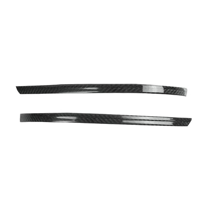 Spiegelkappen Leiste für VW Caravelle T5 2010-15 Kohlefaser Carbon Schwarz 2tlg