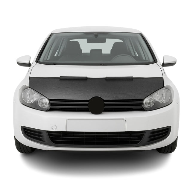 Haubenbra Steinschlagschutz Bonnet Bra für VW Golf 2008-2012 Carbon Optik Halb