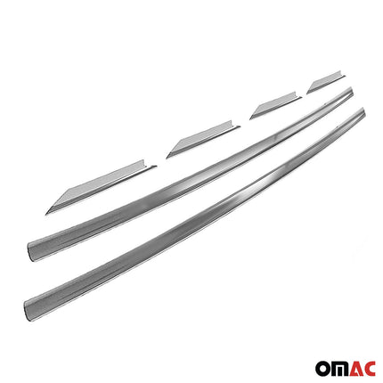 Kühlergrill Leisten Grillleisten für Renault Trafic 2008-2014 Edelstahl Chrom 6x