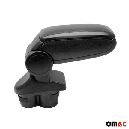 Mittelarmlehne Armlehne für Opel Corsa 2015-2019 Schrägheck PU-Leder ABS Schwarz