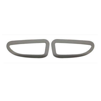 Blinkerrahmen Signalblende Seitenblinker für Opel Astra J 2010-2015 Chrom Dunkel