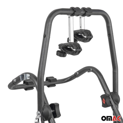 Menabo Fahrradträger 2 Fahrräder für Kia Optima JF 2015-2026 Alu Silber Schwarz