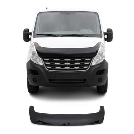Motorhaube Deflektor Insektenschutz für Renault Master 2010-2014 Dunkel