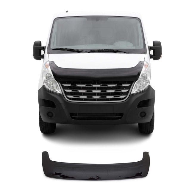 Motorhaube Deflektor Insektenschutz für Renault Master 2010-2014 Dunkel