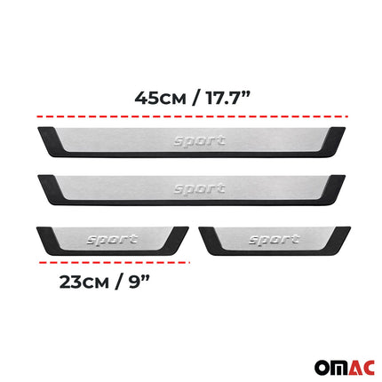 Einstiegsleisten Chrom Sport für BYD Seal U / MG HS PHEV 2023-2026 4x