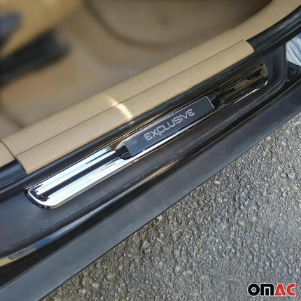 Einstiegsleisten Türschweller Exclusive für Seat Ibiza 2008-2017 2 tgl Chrom 2x