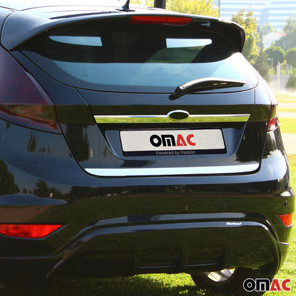 Kofferraumleiste Heckklappe Leiste für Ford Fiesta 2008-2017 Edelstahl Chrom