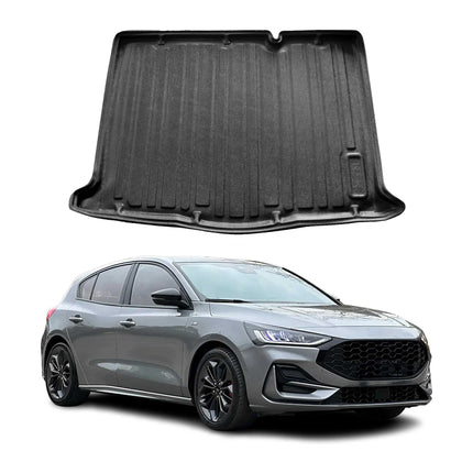 Kofferraumwanne Laderaumwanne für Ford Focus mk4 2019-2025 Fünftürer Gummi TPE