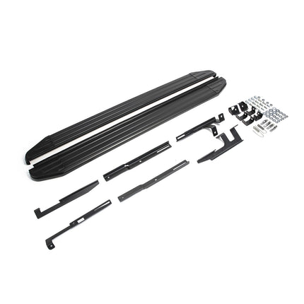 Trittbretter Seitenschweller für Mazda CX-5 2011-2017 Alu Schwarz ABE