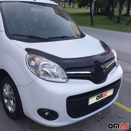 Motorhaube Deflektor Insektenschutz für Renault Kangoo 2012-2021 Dunkel