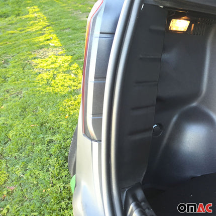 Gepäck Laderaumwanne Ecke Schutz für Dacia Duster 2010-2018 ABS Schwarz 3tlg