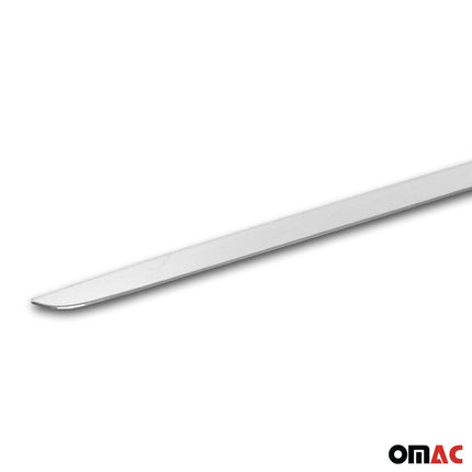 Heckklappe Fenster Leiste für Dacia Lodgy 2012-2022 Unten Edelstahl Chrom 1tlg