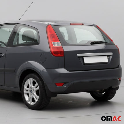 Kofferraumleiste Heckklappe Leiste für Ford Fiesta 2001-2008 Edelstahl Chrom