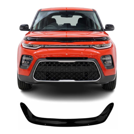 Motorhaube Deflektor Insekten Steinschlagschutz für Kia Soul 2019-2021 Dunkel
