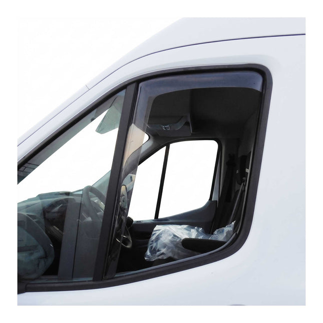 Windabweiser Regenabweiser für Fiat Talento 2016-2024 Dunkel Acryl 2tlg