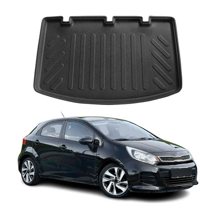 Kofferraumwanne Laderaumwanne für Kia Rio 2011-2017 Schrägheck 5tür Gummi TPE