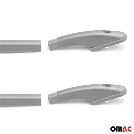 Dachreling Relingträger Aluminium für Ford Kuga II 2012-2019 Alu Silber 2x