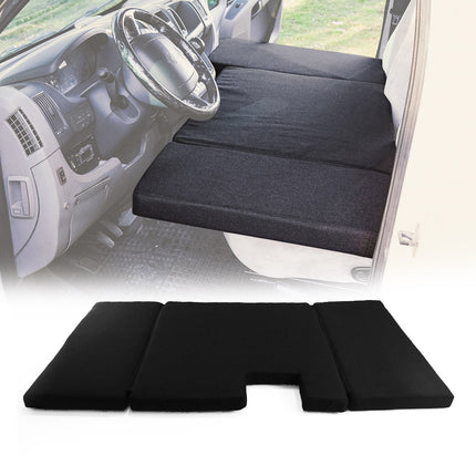 Camper Bett Fahrerhausbett Matratze für VW Crafter 2017-2026 Polyester Schwarz