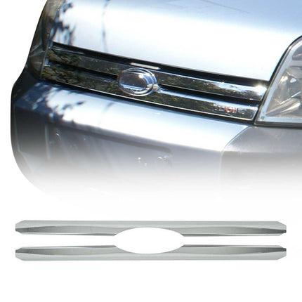 Kühlergrill Leisten Grillleisten für Ford Transit 2006-2014 Edelstahl Chrom 2x