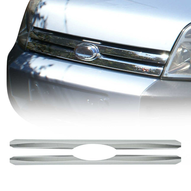 Kühlergrill Leisten Grillleisten für Ford Transit 2006-2014 Edelstahl Chrom 2x