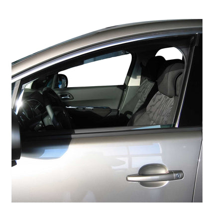 Windabweiser Regenabweiser für Peugeot 3008 2009-2016 5tür Dunkel Acryl 2tlg