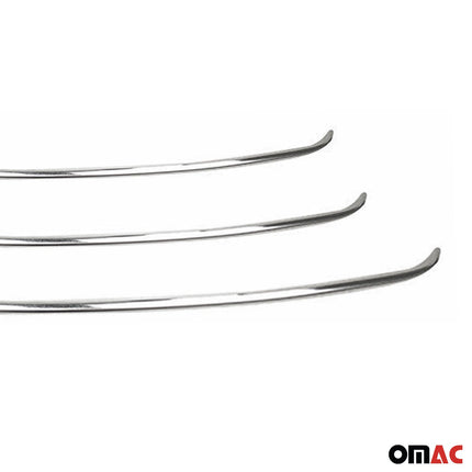 Kühlergrill Leisten Grillleisten für Hyundai ix35 2010-2015 Edelstahl Chrom 3x
