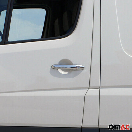 Chrom Türgriff Blende für VW Crafter 2006-2016 2-Tür Edelstahl 4tlg