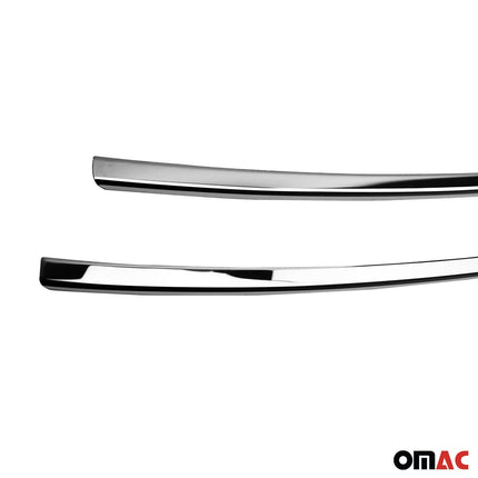 Kühlergrill Leisten Grillleisten für Renault Kangoo 2008-2020 Edelstahl Chrom 2x
