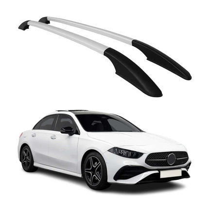 Aluminium Dachreling Relingträger für Mercedes A Klasse W177 2018-2026 Grau