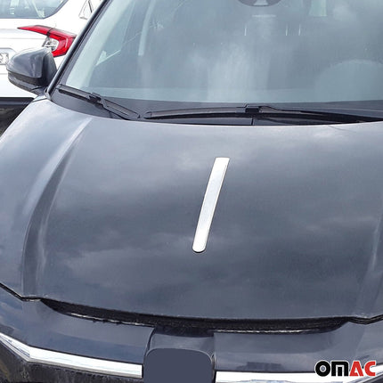 Motorhaube Chromleiste Frontleiste für Opel Astra 2015-2022 Edelstahl Chrom 1x