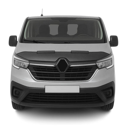 Haubenbra Steinschlagschutz für Renault Trafic X82 2020-2026 Carbon Optik Halb