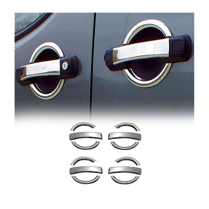 Chrom Türgriff Blende für Fiat Doblo 2000-2010 4-Tür Edelstahl 12x