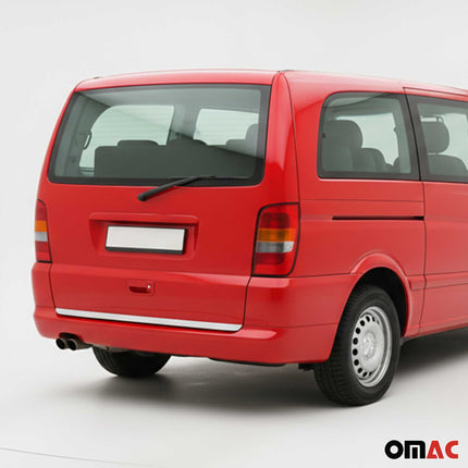 Kofferraumleiste Heckleiste für Mercedes Vito 1996-2003 B-Ware Untere Edelstahl